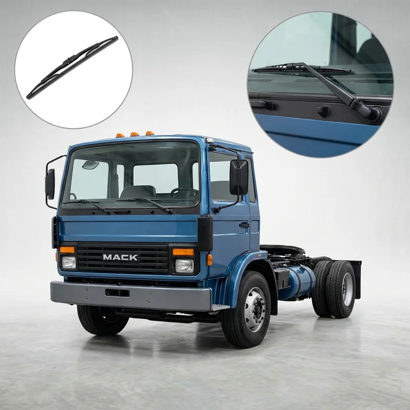 Passenger Side Wiper Blade for Mack CS250P Mid-Liner (1986 - 2000) - 1